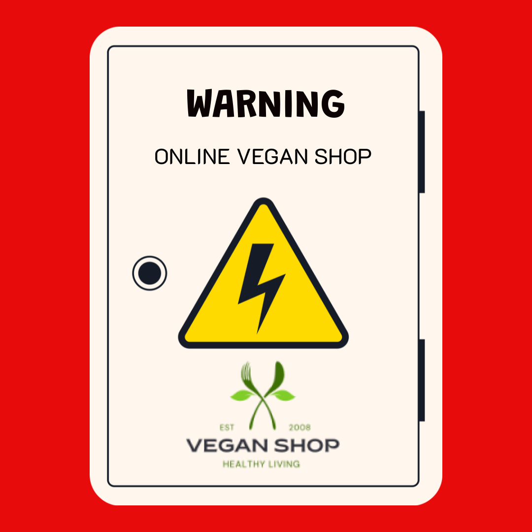 Warning Vegan Shop